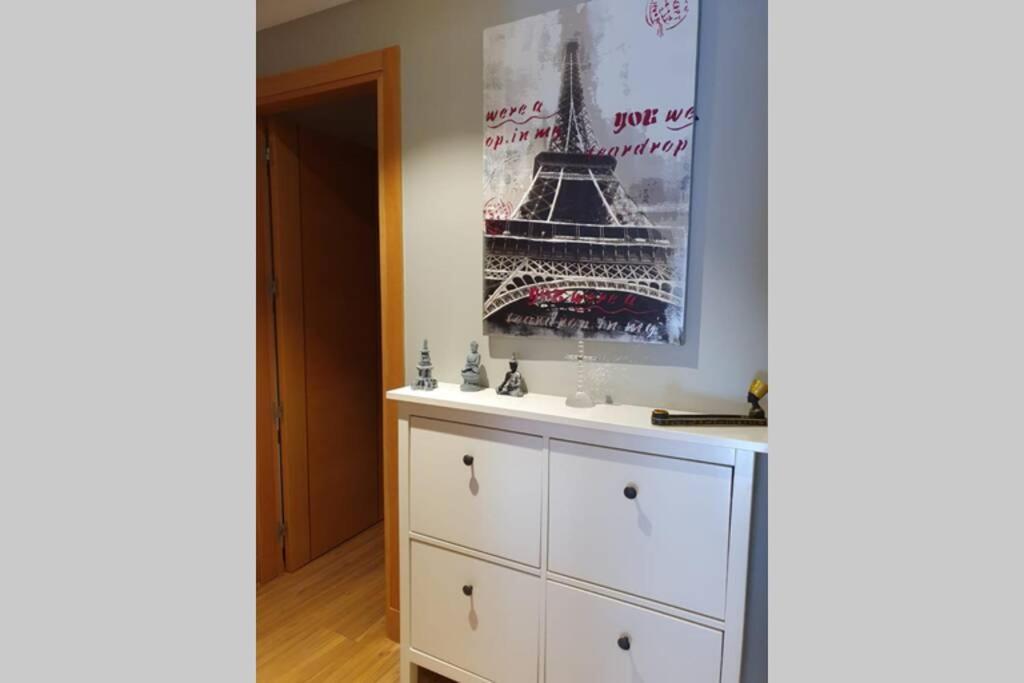 Apartamento Con Vistas Al Mar, Piscina Y Parking Apartment Sanxenxo Ngoại thất bức ảnh
